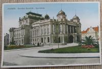 Razglednica Zagreb narodno kazalište - Opernhaus