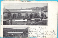 SIVERIĆ (Drniš) Rudnička postrojenja * razglednica, putovala 1901. g.