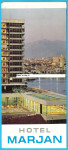 SPLIT - Hotel Marjan - ex Yu stara turistička brošura prospekt vodič