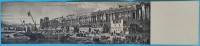 SPLIT - SPALATO velika stara trodjelna (trostruka) razglednica