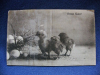 Stara dopisnica SRETAN USKRS - putovala 1927. godine za Split