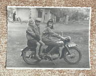 STARA FOTO - MOTOKOTAČ NSU H-27291