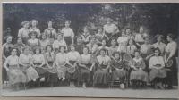 Stara fotografija Ženskog teniskog kluba u Wienu 1911.g.