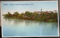 Stara razglednica Brčko-Pogled na pravoslavnu crkvu