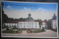 Stara razglednica Kupalište Daruvar - Centralna blatna kupka