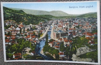 Stara razglednica Sarajevo.Cijeli pogled