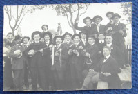 Stara razglednica tamburaša