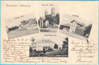TEREZOVAC- SUHOPOLJE stara austro-ugarska razglednica, putov. 1906. g.