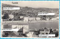 TIJESNO (TISNO) - Otok Murter ... stara razglednica, putovala u pismu