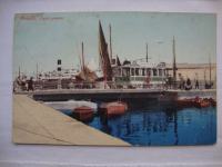 TRIESTE Canal Grande postcard 1912. - Dopisnica Trsta putoval za Drniš