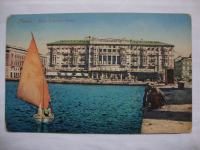 TRIESTE-Hotel Excelsior Palace 1917. old postcard-razglednica Italija