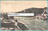 TRILJ - Panorama * austro-ugarska razglednica, putovala oko 1910-te g.