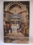 TROGIR -DOPISNICA postcard 1918.godina interijer crkve sa popima