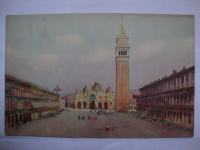 VENEZIA ,Piazza S.Marco,old postcard - stara razglednica Italia 1920