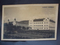 VISOKO postcard FRANJEVAČKA GIMNAZIJA SA SJEMENIŠTEM 1937.