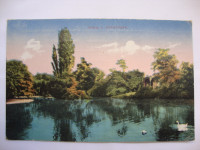 WIEN-I.STADPARK postcard 1923. Dopisnica putovala