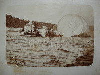 ZADAR old postcard - dopisnica Zadra foto - 1915. godina -Brod