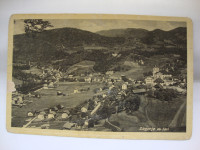 ZAGORJE OB SAVI postcard - dopisnca Zagorje na Savi putovala 1939.