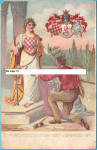 ZAGREB - II HRVATSKI SVESOKOLSKI SLET (1911) - Domoljubna razglednica