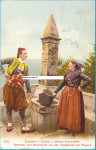 ŽUPLJANIN I ŽUPKA (Dubrovnik) Narodna nošnja * Putovala 1909. god.