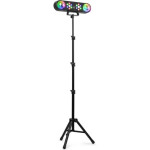 N-Gear PB-ONE Partybar, 2 PAR Reflektora + 2 Disco Kugle, Tronožac, Da