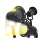 Retoo OR1227 set 2 vrtna reflektora s klinom, GU10, IP54 – crni