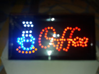 LED Natpis , reklama , CAFFE , NOVO ., samo 160 kn