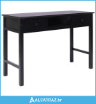 Pisaći stol crni 110 x 45 x 76 cm drveni - NOVO