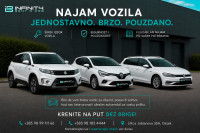INFINITY Rent a Car - Najpovoljniji najam u Osijeku - Već od 20€/DAN