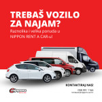 NAJAM (RENT A CAR)-Osijek, Požega, Sl. Brod, Vukovar, Vinkovci, Zagreb