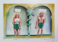 Antun Boris Švaljek - grafika