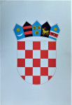 Grb Republike Hrvatske - otisak dimenzije