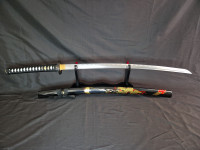 Katana Silver Dragon samurai mač