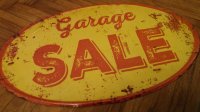 Limena reklama "Garage Sale"