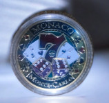 Monaco Monte Carlo medaljon "Lucky 7" – Poker Card Guard / Suvenir