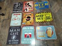 Retro  limena reklama 33X25 II