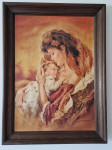 Slika za zid Majka sa bebom