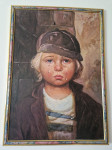 Slika za zid replika  uplakani dječak