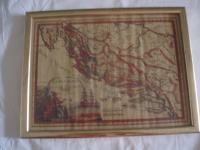 stara karta Jadranskog mora u doba Venecije