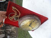veliki đepni sat-metalna replika malog--zamjene za starine