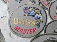 Ribolovni prišivci za prsluke, kape ... Bass Master / Catch&Release