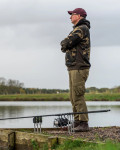KORDA LE TK HOODIE DARK KAMO L
