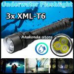 3x CREE XML-T6 Vodootporna Ronilačka LED Podvodna Lampa za Ronjenje