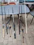 Set ribolovni štapova s rolama