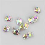 Swarovski kristali 13x18mm Oval Flatback Sew-on Crystal Clear