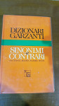 Dizionario Garzanti: Sinonimi e contrari (Rječnik Talijanski jezik)
