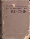 Drvodelić, Englesko-hrvatski rječnik, Školska knjiga, 1954
