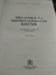 Hrvatsko ili Srpsko-Njemački rječnik