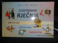 Ilustrirani rječnik hrvatski-engleski-njemački NOVO