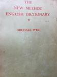 M. West . New method english dictionary
